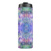 Moderne Abstracte naamval Thermosbeker (Voorkant)