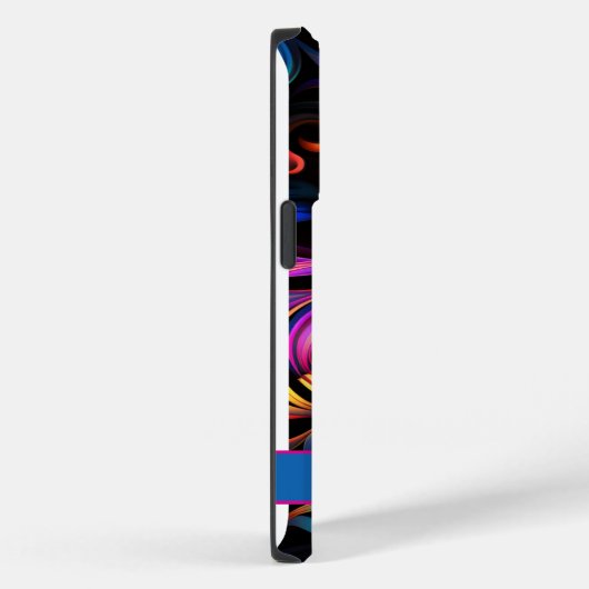 Moderne Abstracte neon kleuren Case-Mate iPhone Case (Achterkant / Rechts)