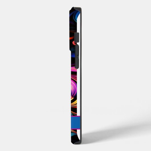 Moderne Abstracte neon kleuren Case-Mate iPhone Case (Achterkant / Links)