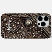 Moderne Abstracte Nepleer Stijl Aangepaste Naam Case-Mate iPhone Case (Achterkant (horizontaal))