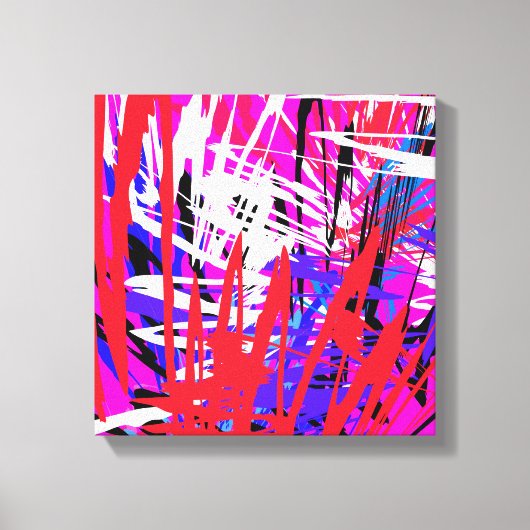 Moderne Abstracte Ontwerpen Canvas Afdruk (Voorkant)