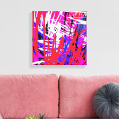 Moderne Abstracte Ontwerpen Canvas Afdruk (Insitu (Woonkamer))