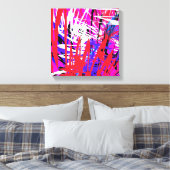 Moderne Abstracte Ontwerpen Canvas Afdruk (Insitu (Slaapkamer))