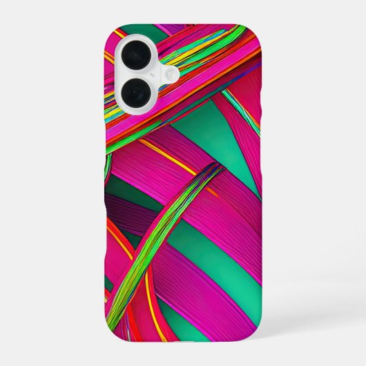 Moderne abstracte ontwerpen voor telefoons iPhone 16 hoesje (Achterkant)