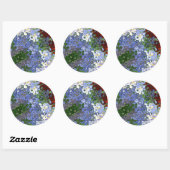 Moderne abstracte oppervlaktekunst - Sticker (Vel)