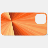 Moderne Abstracte Oranje Rode Vanille Grafische Fr Case-Mate iPhone Case (Achterkant / Rechts)