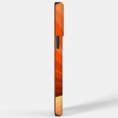 Moderne Abstracte Oranje Rode Vanille Grafische Fr Case-Mate iPhone Case (Achterkant / Rechts)
