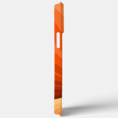Moderne Abstracte Oranje Rode Vanille Grafische Fr Case-Mate iPhone Case (Achterkant / Rechts)