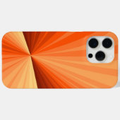 Moderne Abstracte Oranje Rode Vanille Grafische Fr Case-Mate iPhone Case (Achterkant (horizontaal))