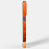 Moderne Abstracte Oranje Rode Vanille Grafische Fr Case-Mate iPhone Case (Achterkant / Rechts)