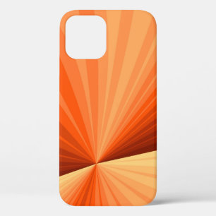 Moderne Abstracte Oranje Rode Vanille Grafische Fr Case-Mate iPhone Case