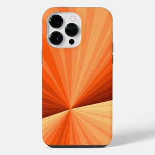 Moderne Abstracte Oranje Rode Vanille Grafische Fr iPhone 14 Pro Max Hoesje