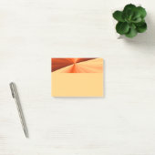 Moderne Abstracte Oranje Rode Vanille Grafische Fr Post-it® Notes (Kantoor)
