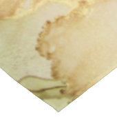 Moderne Abstracte pasteelgroene koraaltablet Tafelkleed (Gekanteld)