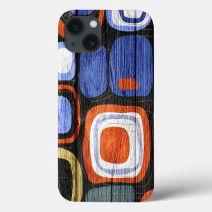 Moderne Abstracte pasteelhout Hoesje-Mate iPhone Case-Mate iPhone Case