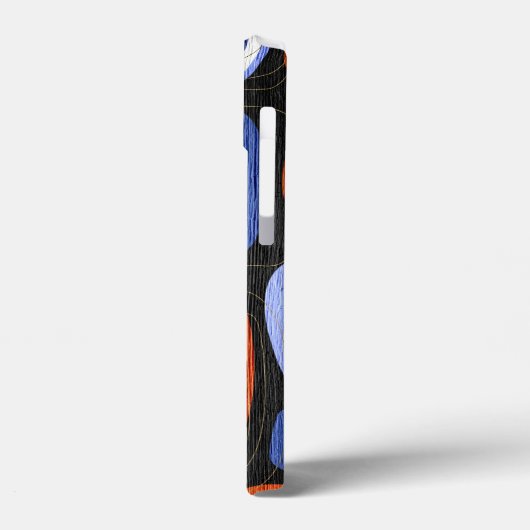 Moderne Abstracte pasteelhout Hoesje-Mate iPhone Case-Mate iPhone Case (Achterkant / Links)