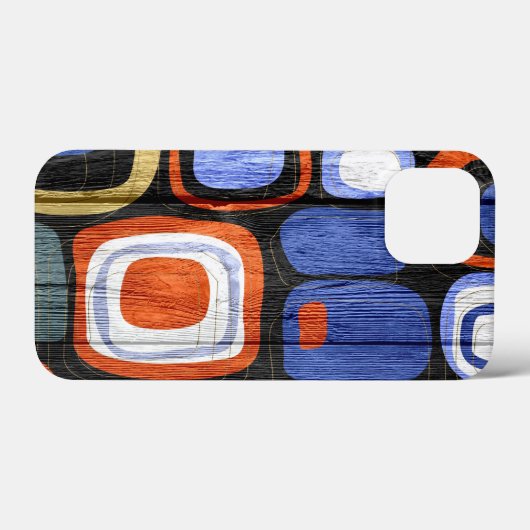 Moderne Abstracte pasteelhout Hoesje-Mate iPhone Case-Mate iPhone Case (Achterkant (horizontaal))