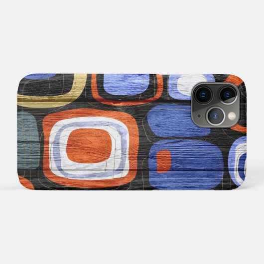 Moderne Abstracte pasteelhout Hoesje-Mate iPhone Case-Mate iPhone Case (Achterkant (horizontaal))