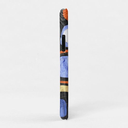 Moderne Abstracte pasteelhout Hoesje-Mate iPhone Case-Mate iPhone Case (Achterkant/rechts)