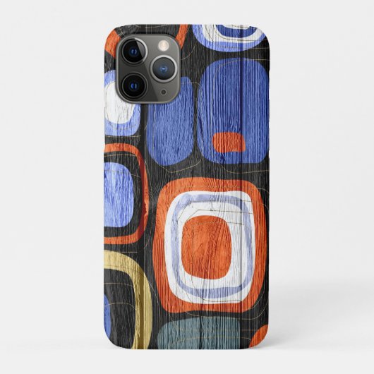 Moderne Abstracte pasteelhout Hoesje-Mate iPhone Case-Mate iPhone Case (Achterkant)