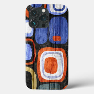 Moderne Abstracte pasteelhout Hoesje-Mate iPhone Case-Mate iPhone Case