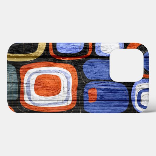 Moderne Abstracte pasteelhout Hoesje-Mate iPhone Case-Mate iPhone Case (Achterkant (horizontaal))