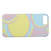 Moderne Abstracte pasteelverf Case-Mate iPhone Case (Achterkant (Horizontaal))