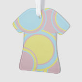 Moderne Abstracte pasteelverf Ornament (voorkant)