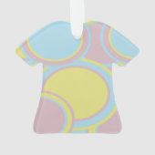 Moderne Abstracte pasteelverf Ornament (achterkant)