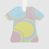 Moderne Abstracte pasteelverf Ornament (voorkant)