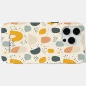 Moderne Abstracte Pastel - Minimalistische Organis Case-Mate iPhone Case (Achterkant (horizontaal))
