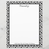 Moderne Abstracte patronen voor zwarte en witte ro (Voorkant)