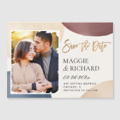 Moderne Abstracte penseelstreek Sparen de Magnet v (Voorkant)