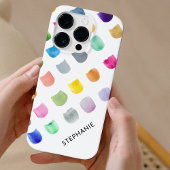 Moderne Abstracte persoonlijke Case-Mate iPhone Case