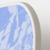 Moderne Abstracte persoonlijke naam Pickleball Pad Paddle (Links Detail)