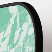 Moderne Abstracte persoonlijke naam Pickleball Pad Pickleball Paddle (Links Detail)