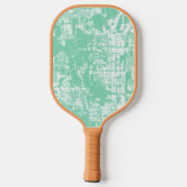 Moderne Abstracte persoonlijke naam Pickleball Pad Pickleball Paddle (Achterkant)