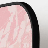 Moderne Abstracte persoonlijke naam Pickleball Pad Pickleball Paddle (Links Detail)