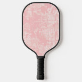 Moderne Abstracte persoonlijke naam Pickleball Pad Pickleball Paddle (Achterkant)
