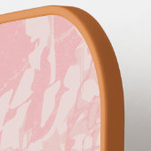 Moderne Abstracte persoonlijke naam Pickleball Pad Pickleball Paddle (Links Detail)