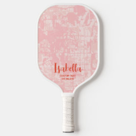 Moderne Abstracte persoonlijke naam Pickleball Paddle
