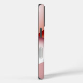 Moderne Abstracte perzik tonen ontwerp Case-Mate iPhone Case (Achterkant / Rechts)