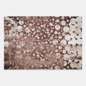 Moderne Abstracte poka Dots gepatterd Inpakpapier Vel (Voorkant 2)