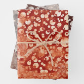 Moderne Abstracte poka Dots gepatterd Inpakpapier Vel (In situ)