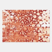 Moderne Abstracte poka Dots gepatterd Inpakpapier Vel (Voorkant)