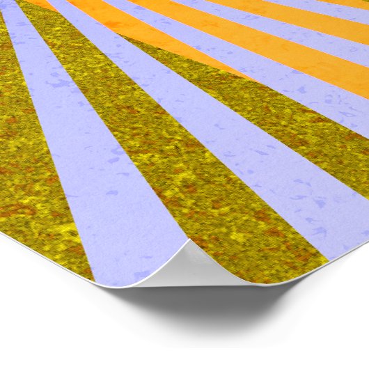 Moderne Abstracte Poster voor paaskruis (Hoek)