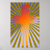 Moderne Abstracte Poster voor paaskruis (Voorkant)