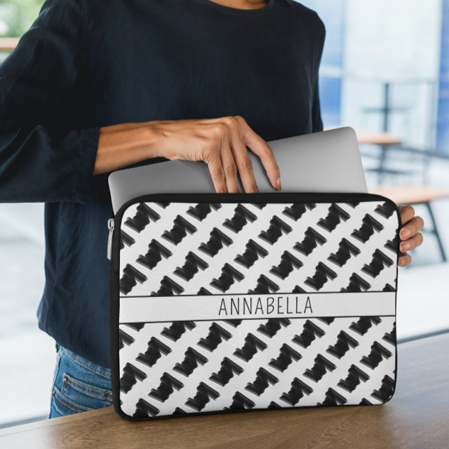 Moderne Abstracte print Laptop Sleeve (Creator heeft geüpload)