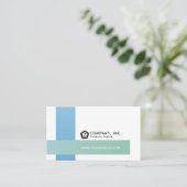Moderne Abstracte Professionele Logo Generic Visitekaartje (Staand voorkant)