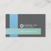 Moderne Abstracte Professionele Logo Generic Visitekaartje (Voorkant)